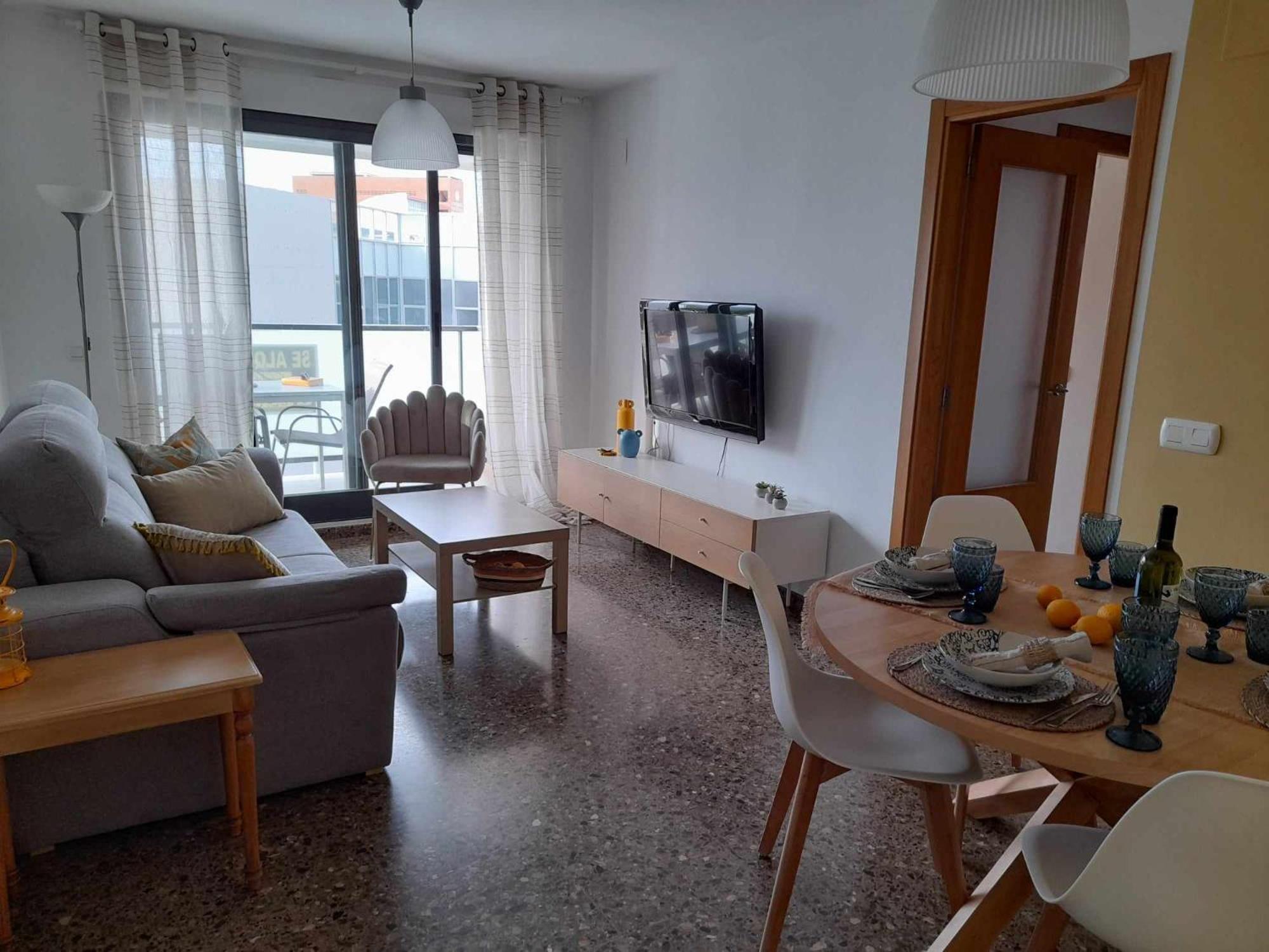 Apartament Ambar Gandia Playa-Grao Con Piscina Parking Ideal Para Familias Exterior photo